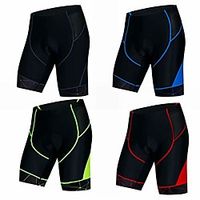 cycling shorts men bike shorts gel padded mtb bicycle shorts mountain road racing tights pants for male knicker summer riding cycle bottom clothing black l Lightinthebox - thumbnail