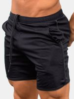 Mens Elastic Waist Jogging Soprt Shorts