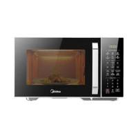 Midea 29L 2-in-1 Microwave Oven with Grill, Digital Touch Control, Child-Safety-Lock, 11 Pre-programmed Menus, LED Display, Grilling Roasting & Cooking Functions, Full Glass Finish - EG9P032MX