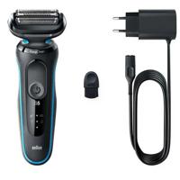 Braun Series 5 Wet & Dry, Easy to Shave, Easy to Handle Shaver, Mint - Shaver 51-M1000s