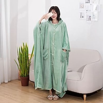 Wearable Blanket, Oversized Sweatshirt Blanket for Adults Women Men, Gift, Cozy and Fuzzy Sherpa Blanket Lightinthebox