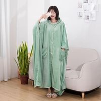 Wearable Blanket, Oversized Sweatshirt Blanket for Adults Women Men, Gift, Cozy and Fuzzy Sherpa Blanket Lightinthebox - thumbnail