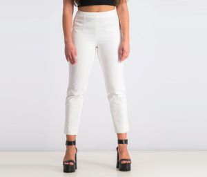 Womens Plain Pull On Pants  Ivory