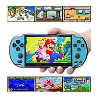 Handheld Game Console, Built-in Free 10000 Games 8GB 4.3'' TFT Screen Media Player with Camera Support TV Output, Portable Rechargeable Game Console for GBAGBCSFC Games, Present for Kids and Adult Lightinthebox - thumbnail