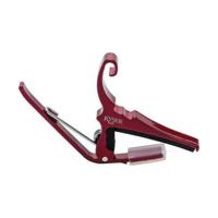Kyser Acoustic 6 Strings Quick-Change Capo - Red