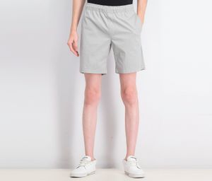 Mens Drawstring Pull On Short  Grey