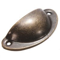 Antique Wrought Iron Door Handle - thumbnail