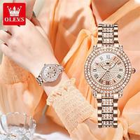 New Olevs Women'S Watches Trend Diamonds Waterproof Quartz Watches Fashion Waterproof Ladies Wristwatch Lightinthebox