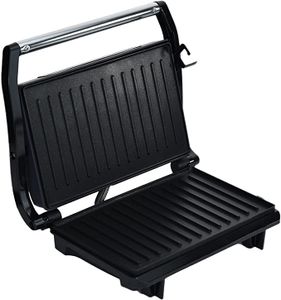 Sonashi 2 Slice Non Stick Grill Maker With Automatic Temperature Control -Black-SGT-880