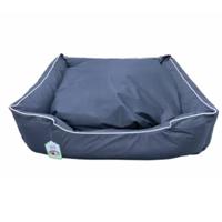 Nutrapet L-97Cm W-82Cm H-28Cm W/R Lounger Bed Navy L