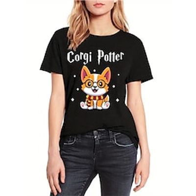 T-shirt Print Graphic T-shirt For Men's Women's Unisex Adults' Hot Stamping 100% Polyester Casual Daily Lightinthebox