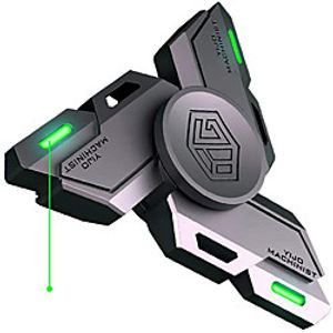 Fidget Spinners, Fidget Spinner Gifts for Adults and Kids, Stress Anxiety ADHD Relief Figets Toy, Metal Finger Hand Spinner Toys with Luminous Light, Spinner Absorb Solar Light then Release in Dark miniinthebox