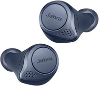 Jabra Elite Active 75t Earbuds, Wireless Charging Enabled, Navy Blue Jabra Elite Active 75t Earbuds, Wireless Charging Enabled, Navy Blue
