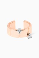 LUST Single Ear Cuff with Diamonds in 18kt Rose Gold - thumbnail