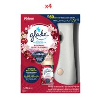 Glade Auto Holder 3In1 Peony 269Ml Pack Of 4