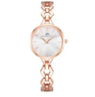 Kenneth Scott Women Silver Dial Analog Watch - K23508-RBKS