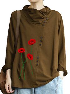 Printed casual sweatshirt