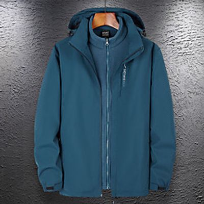 Men's Outdoor Jacket Daily Work Fall Winter Regular Coat Zipper Stand Collar Regular Fit Waterproof Warm Elegant Casual Jacket Long Sleeve Plain Pocket Blue Black Red Removable Hood Lightinthebox Men's Outdoor Jacket Daily Work Fall Winter Regular Coat Zipper Stand Collar Regular Fit Waterproof Warm Elegant Casual Jacket Long Sleeve Plain Pocket Blue Black Red Removable Hood Lightinthebox