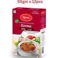 Rehmat Korma Masala, 50 Gm Pack Of 12 (UAE Delivery Only)