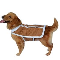 Autumn and Winter New Pet Dog Clothing Big Dog Horse Jacket Cotton Coat Dog Clothing Pet Clothing Thickened Big Dog Fur Lightinthebox