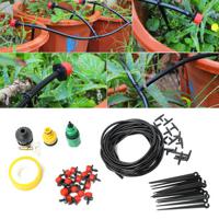 10m Automatic Micro Drip Garden Irrigation Spray Self Watering Kits with Adjustable Dripper