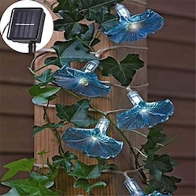 Solar LED Flower String Lights Waterproof Outdoor Decorative Solar Ivy String Lights for Party Christmas Garden Patio Garland Fairy String Lightinthebox Solar LED Flower String Lights Waterproof Outdoor Decorative Solar Ivy String Lights for Party Christmas Garden Patio Garland Fairy String Lightinthebox