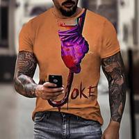 Joker: Folie à Deux Harley Quinn Joker T-shirt Print Punk Gothic Horror T-shirt For Men's Adults' 3D Print Party Festival Lightinthebox