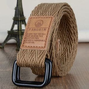 108cm Durable Canvas Belts Breathable Sweat Quick Dry