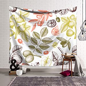 Wall Hanging Tapestry Wall Carpet Wall Art Wall Decoration Tapestry Wall Decoration Fresh Fruits And Vegetables Pattern Tapestry miniinthebox