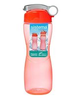 Sistema 645ML Hourglass Water Bottle Orange