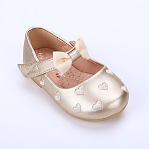 Girls' Flats Ballerina Mary Jane Princess Shoes PU Mary Jane Little Kids(4-7ys) Daily Party  Evening Walking Shoes Champagne Spring Summer Lightinthebox