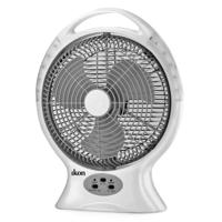 Ikon Rechargeable 12 Inch Pedestal Fan IK-2612