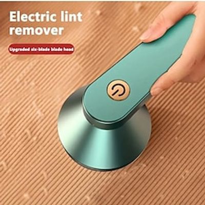 Fabric Shaver, Electric Lint Remover, USB Rechargeable Sweater Shaver, Power Lint Shaver, Fuzz Remover, Pilling Remover, Portable Hairball Trimmer For Clothes, Bedding, Furniture, Carpet Lightinthebox