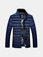 Thick Warm Stand Collar Puffer Jacket