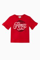 Logo & Globe Cotton T-Shirt - thumbnail