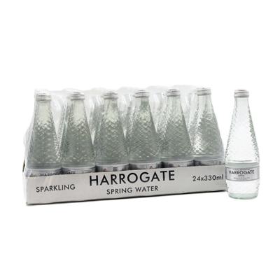 Harrogate Sparkling Water - Glass Bottle 330Ml (Pack of 24)