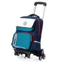 Eazy Kids - School Bag With Trolley - Blue