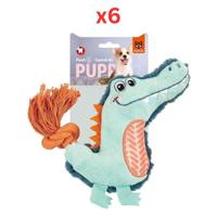Fofos Alligator Puppy Toy (Pack of 6)
