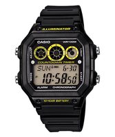 Casio - Unisex Digital Watch (AE-1300WH-1AVDF) Casio - Unisex Digital Watch (AE-1300WH-1AVDF)