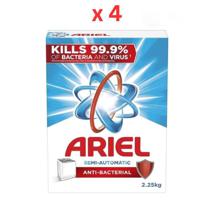 Ariel Laundry Detergent Semi Automatic 2.5 kg x 4