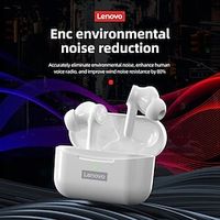 Lenovo LP70 True Wireless Headphones TWS Earbuds In Ear Bluetooth 5.2 Stereo ENC Environmental Noise Cancellation Long Battery Life for Apple Samsung Huawei Xiaomi MI  Yoga Everyday Use Traveling Lightinthebox