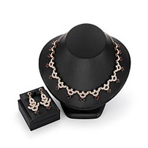 Women's Jewelry Set Bridal Jewelry Sets Tassel Fringe Precious Fashion Gold Plated Earrings Jewelry Gold For Christmas Wedding Halloween Party Evening Gift 1 set Lightinthebox