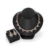 Women's Jewelry Set Bridal Jewelry Sets Tassel Fringe Precious Fashion Gold Plated Earrings Jewelry Gold For Christmas Wedding Halloween Party Evening Gift 1 set Lightinthebox - thumbnail
