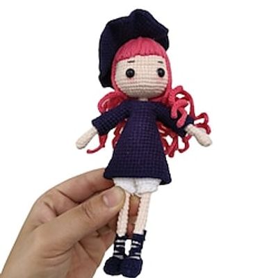 Finished Pendant Handmade Crochet Knitted Woolen Doll Handmade Doll Doll Magical Girl Doll Princess Lightinthebox