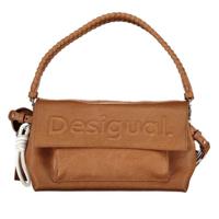 Desigual Brown Polyethylene Handbag - DE-28945