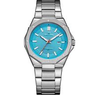 Kenneth Scott Men's Analog Light Blue Dial Watch - K22044-SBSL