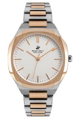 Beverly Hills Polo Club Men's Analog White Dial Watch - Bp3023X530 Beverly Hills Polo Club Men's Analog White Dial Watch - Bp3023X530
