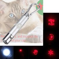 Pet Play Funny Cat Dog Exercise Toy LED Red Light Laser