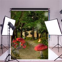 3X5FT Forest Woodland Vinyl Photography Backdrop Background Studio Photo Props