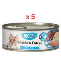 Moochie Chicken Entree 156g Pack Of 5